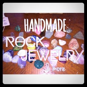 Handmade stone and rock jewelry